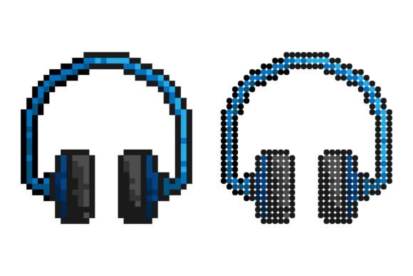 Download Pixel Icon. Wireless Earphones Overhead, - Premium Resources