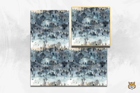 Download Full Moon Overhead Seamless Pattern 4 - Overhead Collection