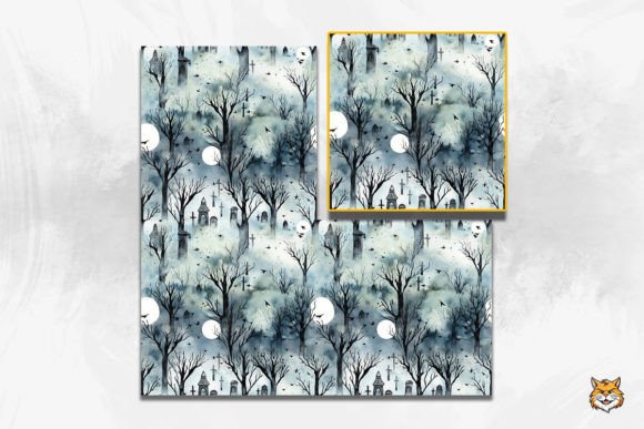Download Full Moon Overhead Seamless Pattern - Overhead Collection